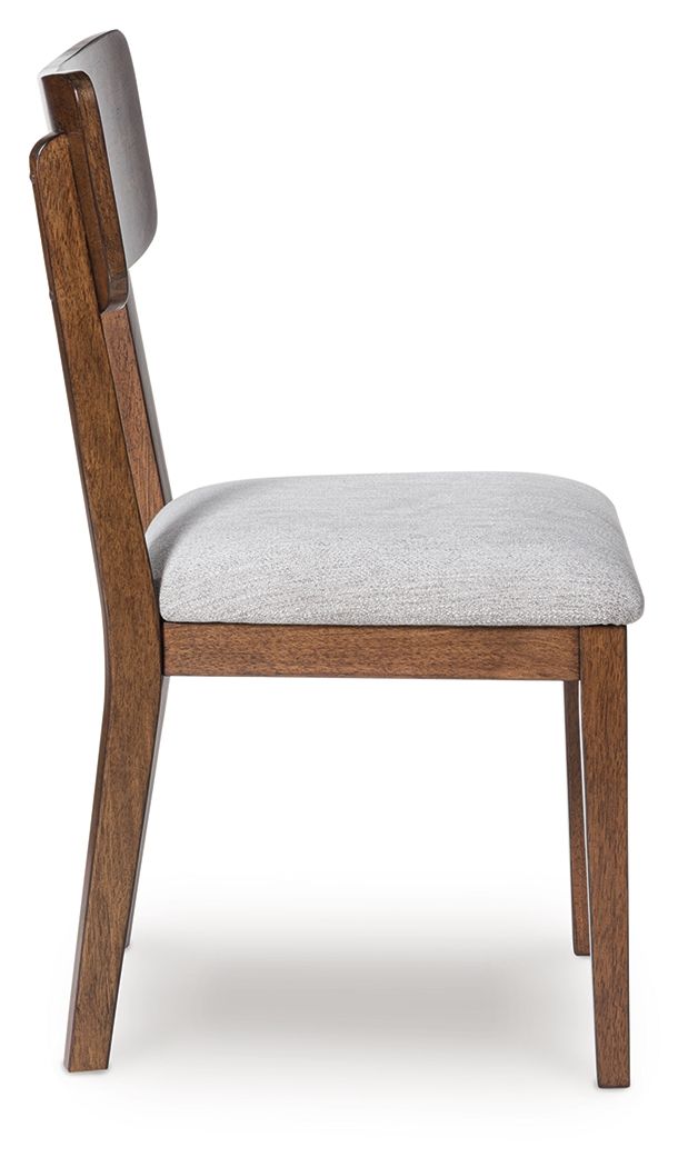 Tameride - Dining Upholstered Side Chair (Set of 2) - Brown, alternate view 5 with polyester fabric