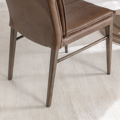 Mayer - Dining Chair (Set of 2), alternate view 34 with top-grain leather