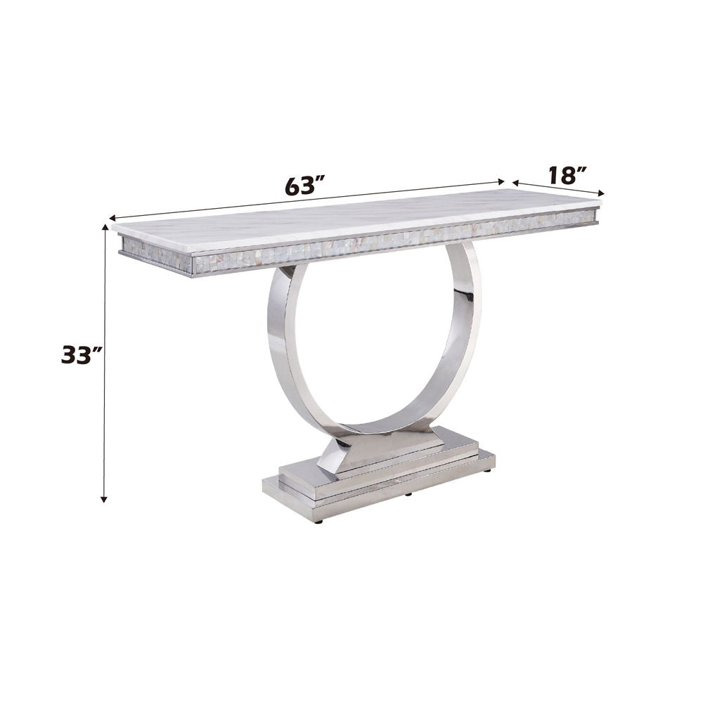 Zander - Table, alternate view 9 with marble