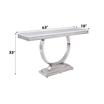 Zander - Table, alternate view 9 with marble