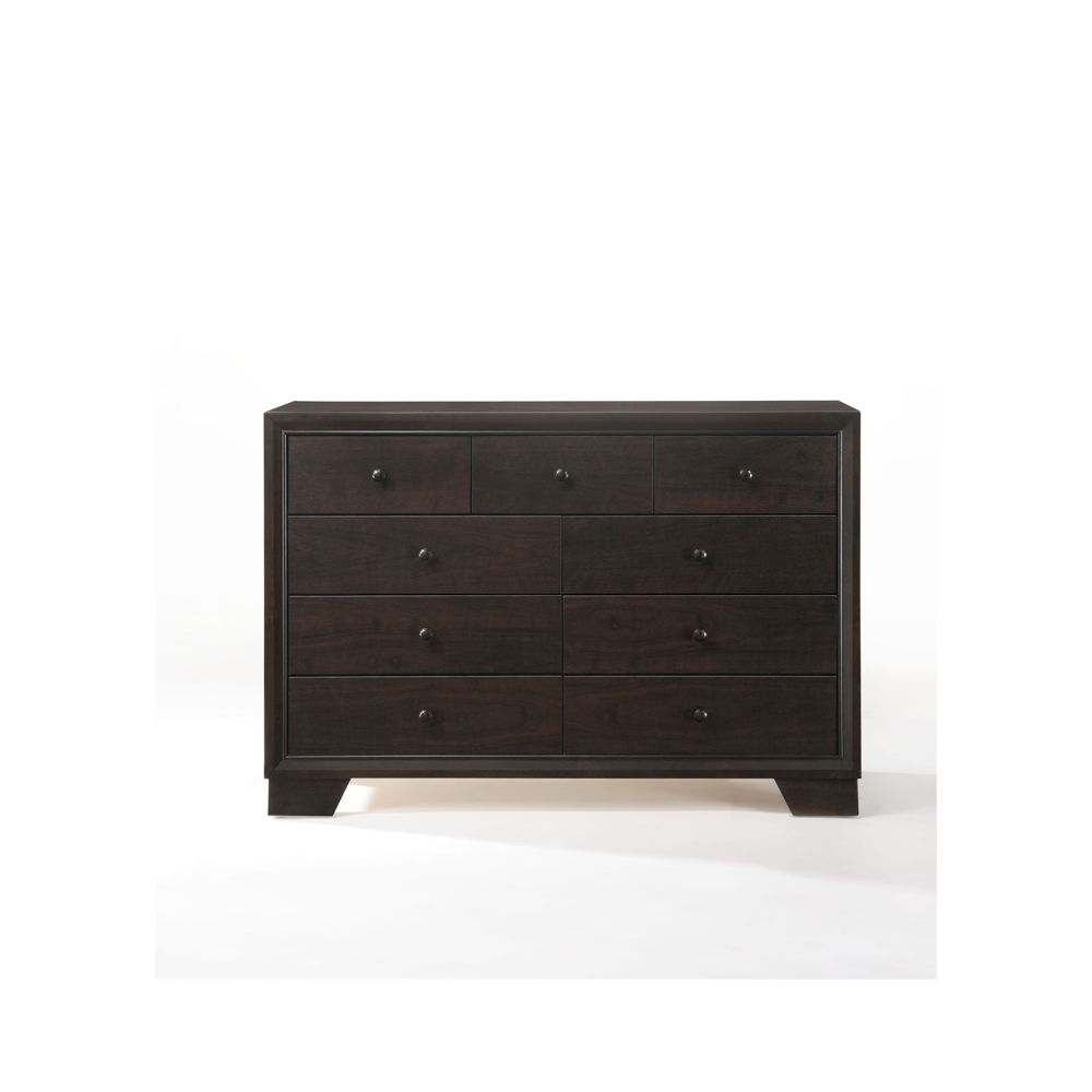 Madison - Dresser - Espresso, alternate view 8 with wood construction