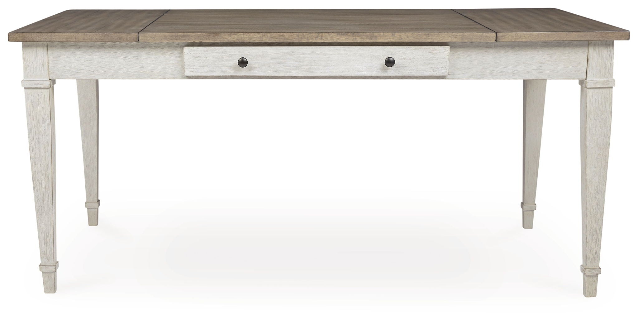 Skempton - RECT DRM Table w/Storage - White, alternate view 6 with engineered wood