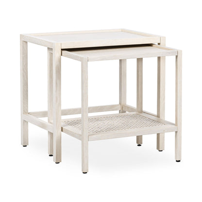 Devin - Solid Wood Nesting Accent Tables, alternate view 15