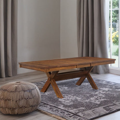 Apollo - Dining Table - Walnut, alternate view 4 with wood construction
