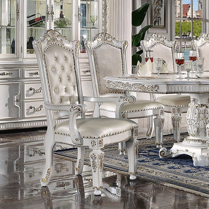 Vendome - Arm Chair, alternate view 12 with leather upholstery