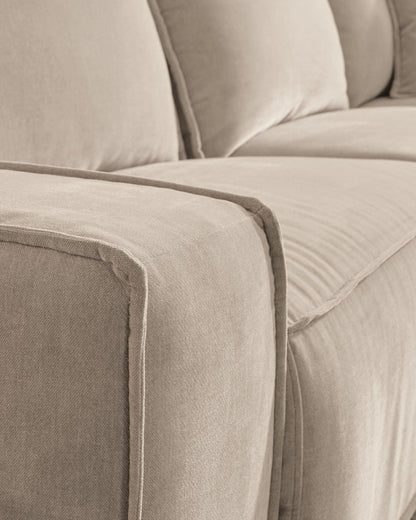 Carceri - 3-Piece Power Sectional Reclining Sofa With Armless Power Recliner - Cashmere - Benchcraft® - 6