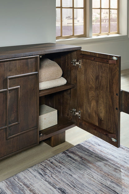 Cato - Accent Cabinet - Dark Brown - Signature Design by Ashley® - 4