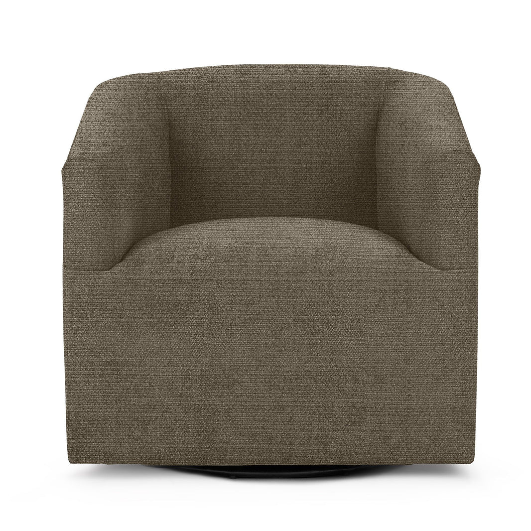 Vernon - Swivel Chair, alternate view 27 with top-grain leather