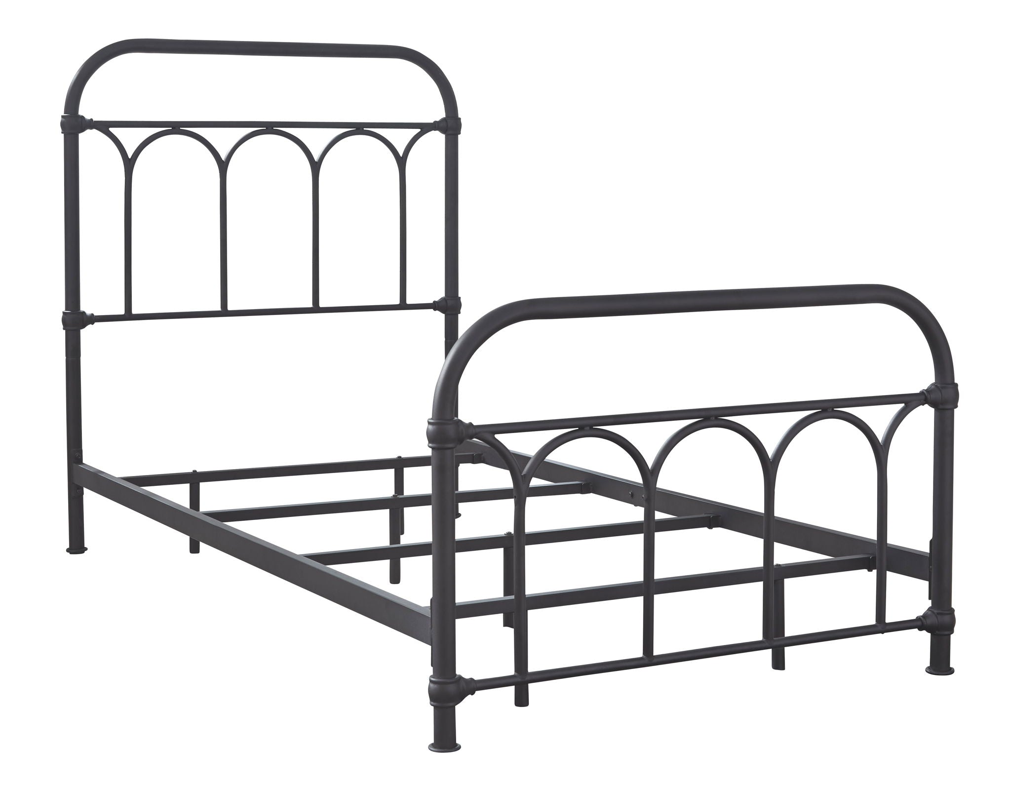 Nashburg - Arch Bed, alternate view 7 with metal