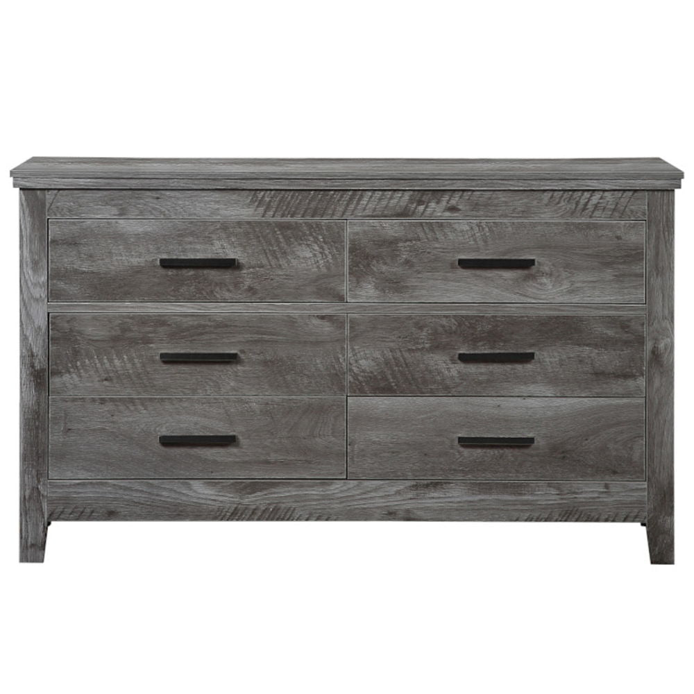 Vidalia - Dresser - Rustic Gray Oak, alternate view 7 with wood construction