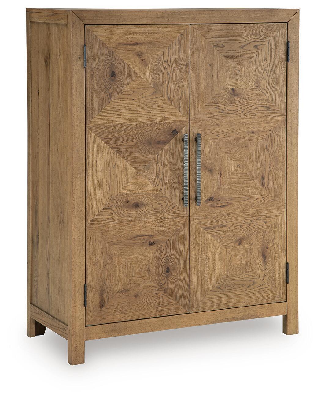 Clayburns Bar Cabinet Light Brown