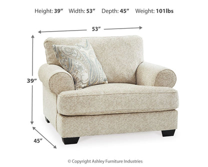 Monaghan - Living Room Set, alternate view 15 with chenille upholstery