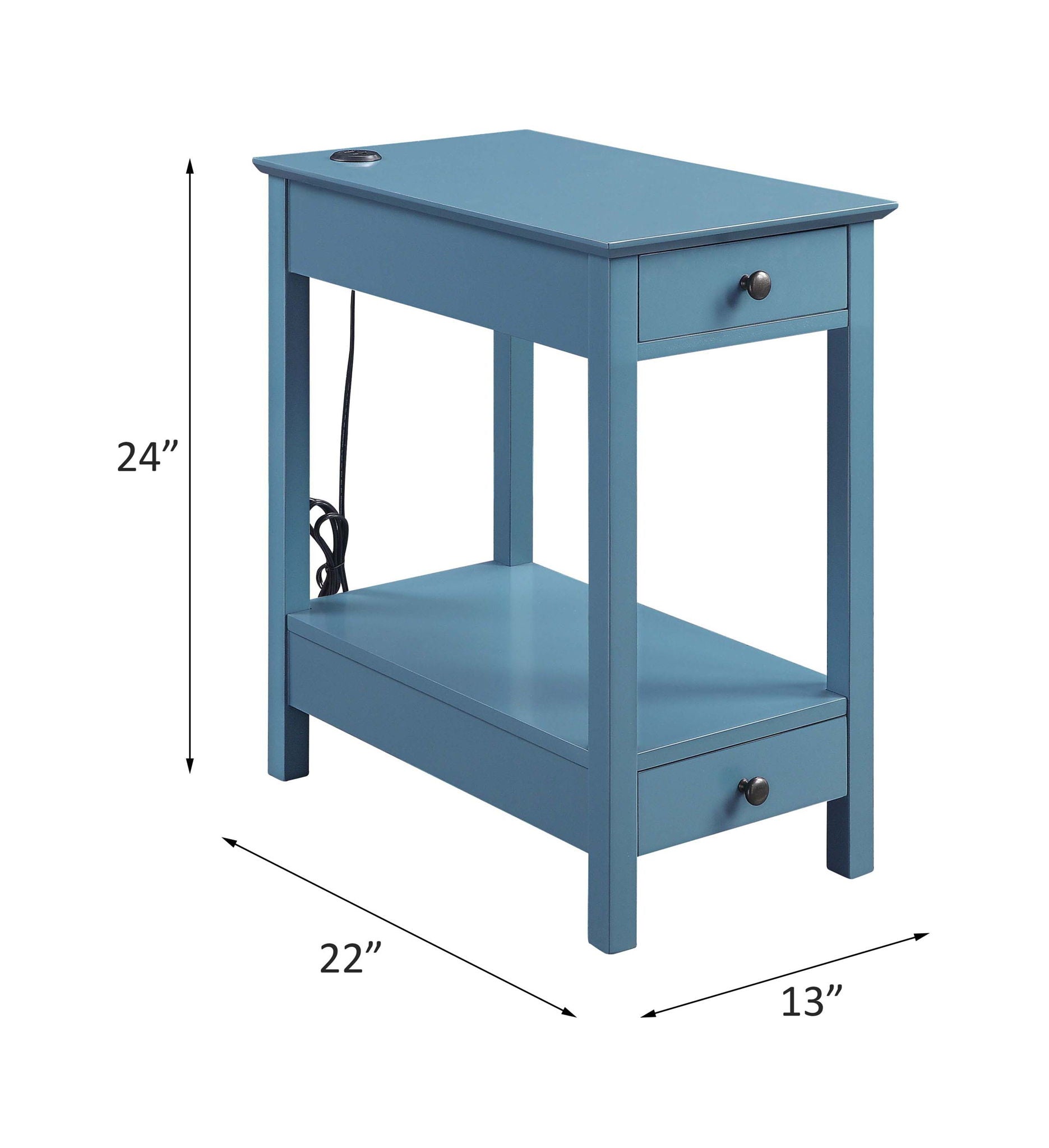 Byzad - Accent Table (USB Charging Dock), alternate view 8