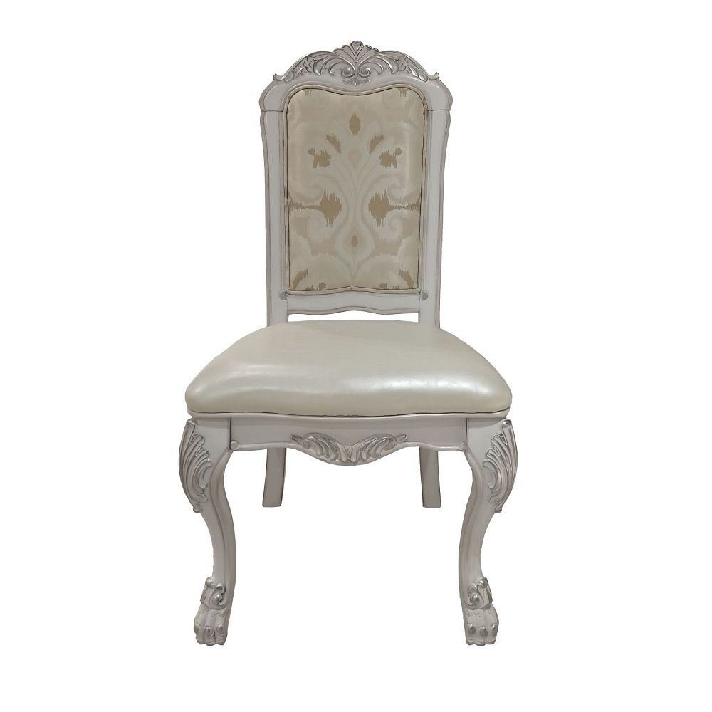Dresden - Side Chair (Set of 2), alternate view 5 with faux leather