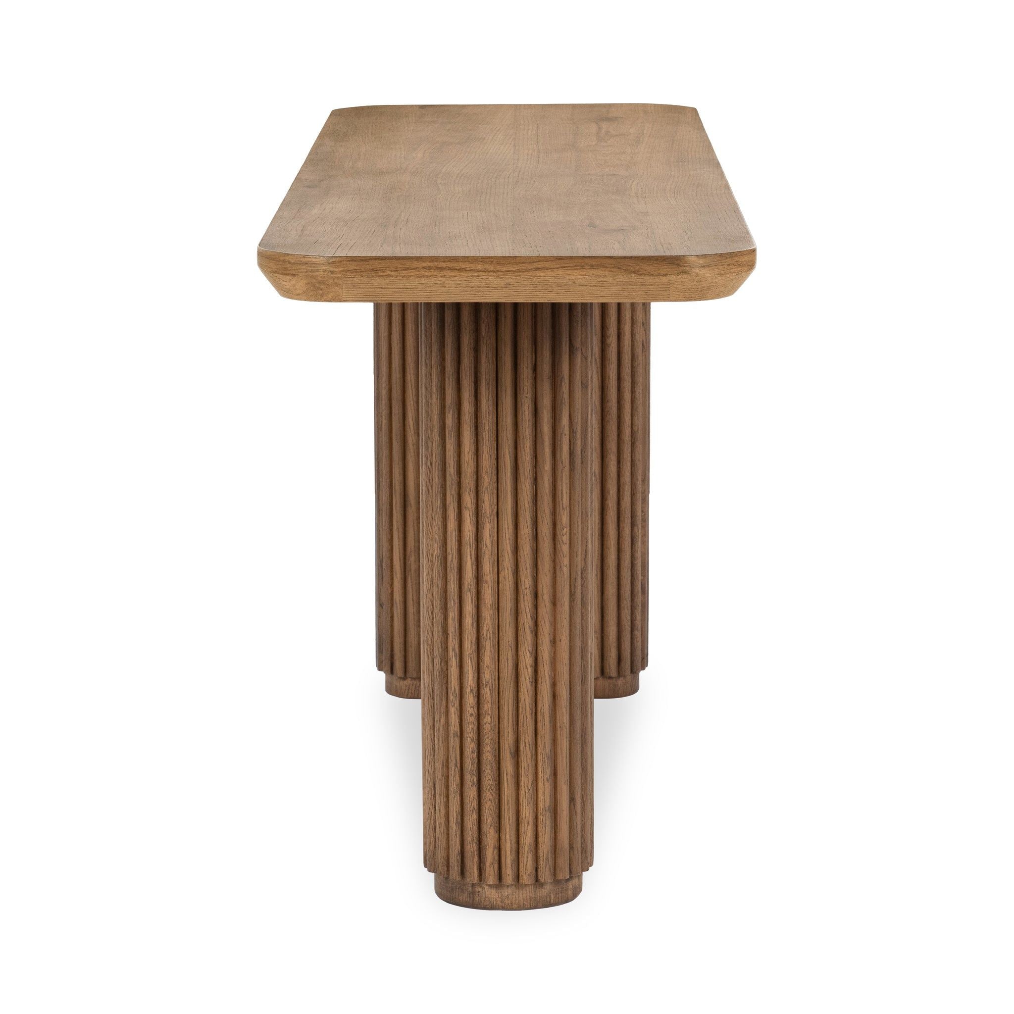 Vander - Solid Wood Rectangle Console Table, alternate view 13