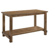 Martha II - Counter Height Table, product view with wood construction