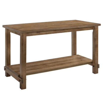 Martha II - Counter Height Table, product view with wood construction