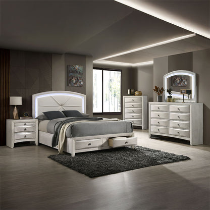 Ramondi - Nightstand - Antique White