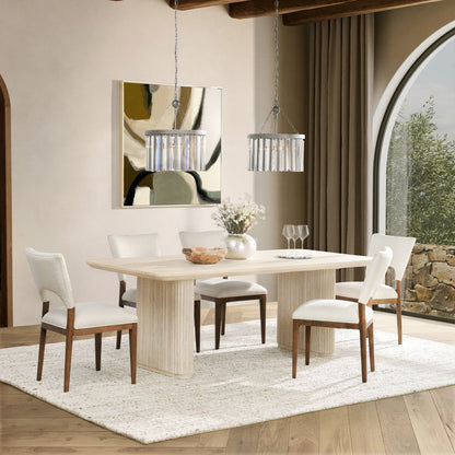 Vander - Oak Wood 84" Dining Table, alternate view 19