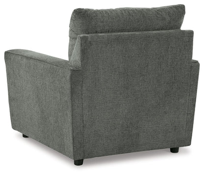Stairatt - Chair, alternate view 5 with chenille upholstery