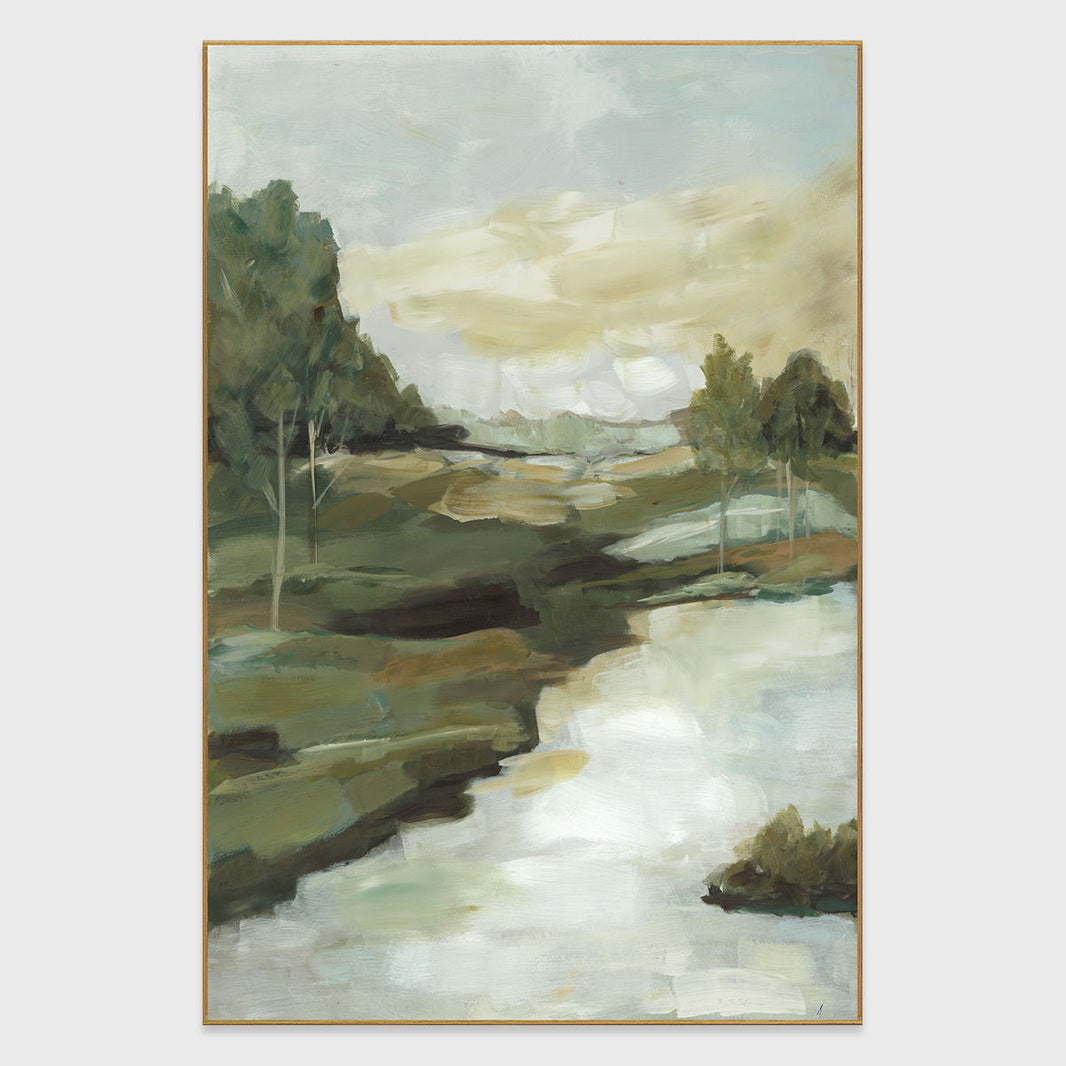 Forest Park - Painting Art by Buddy Whitlock