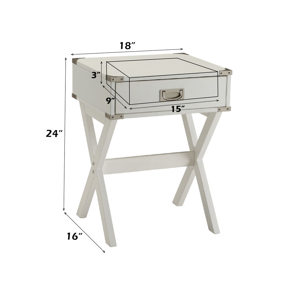 Babs - End Table, alternate view 16 with metal