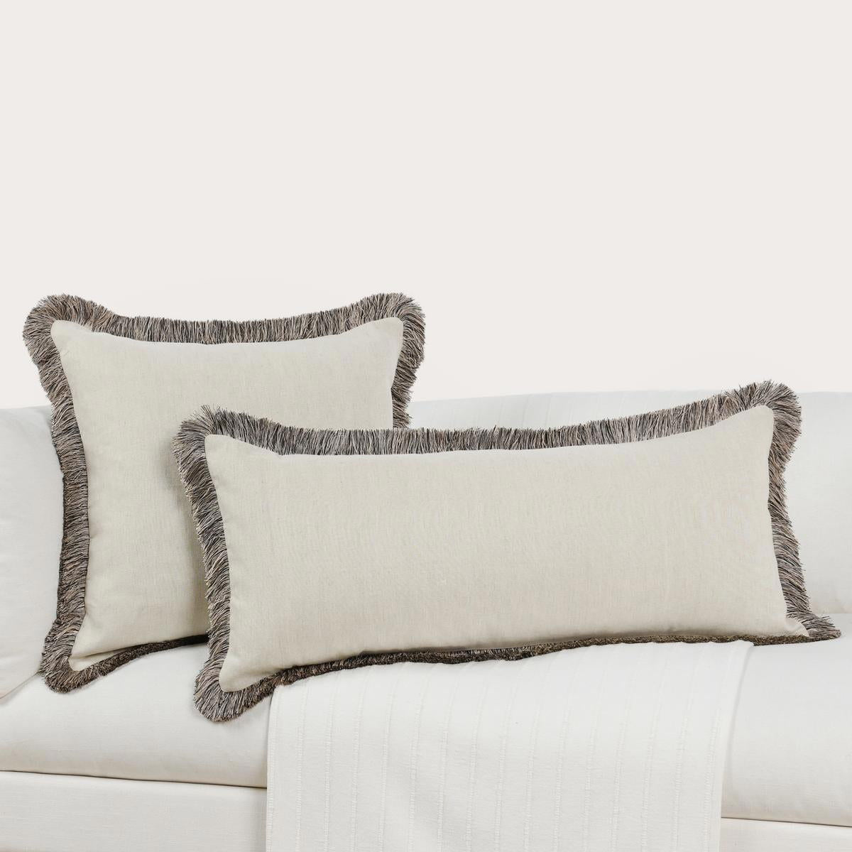 Nola - Pillow, alternate view 10 with linen fabric