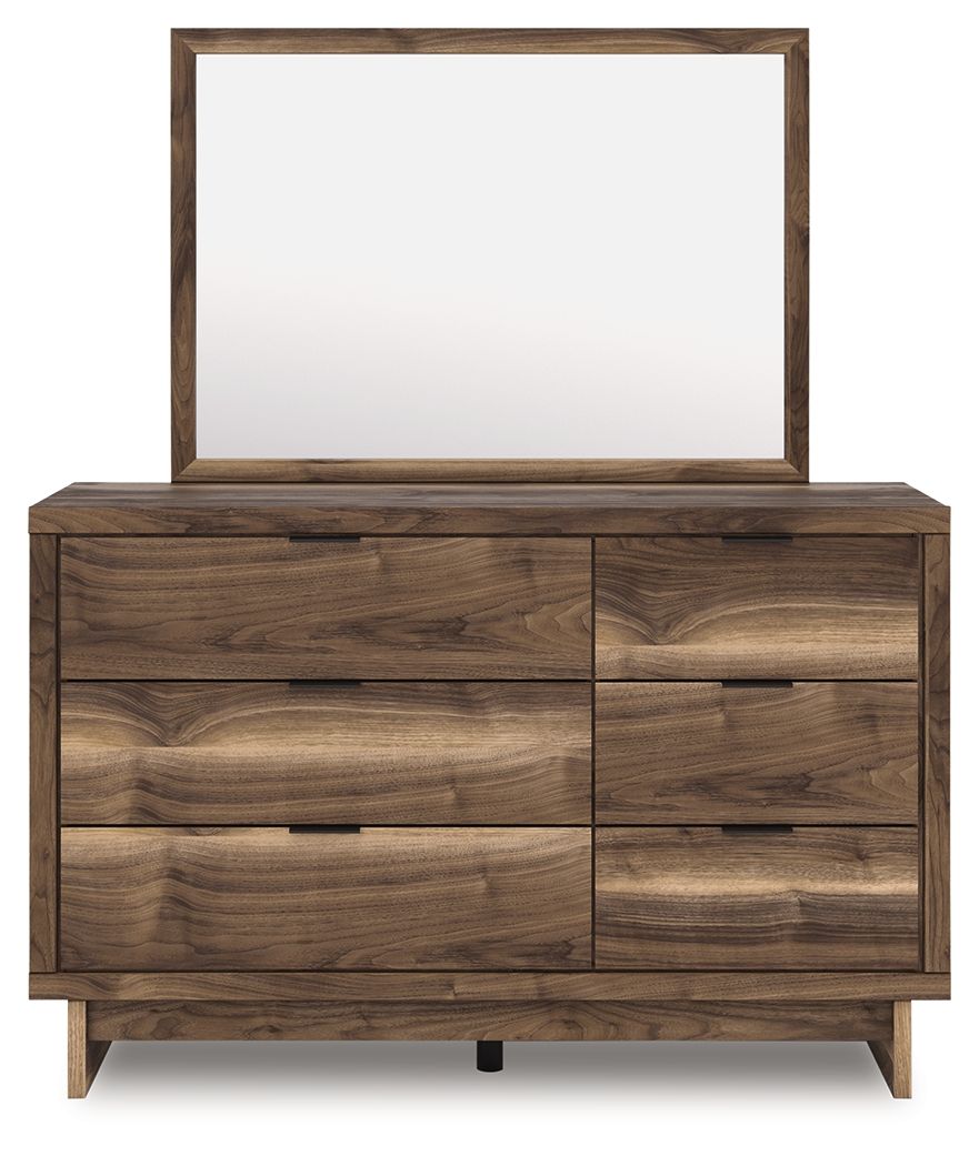 Chirason - 3 Pc. - Full Panel Storage Bed, Dresser And Mirror - Brown - Signature Design by Ashley® - 6
