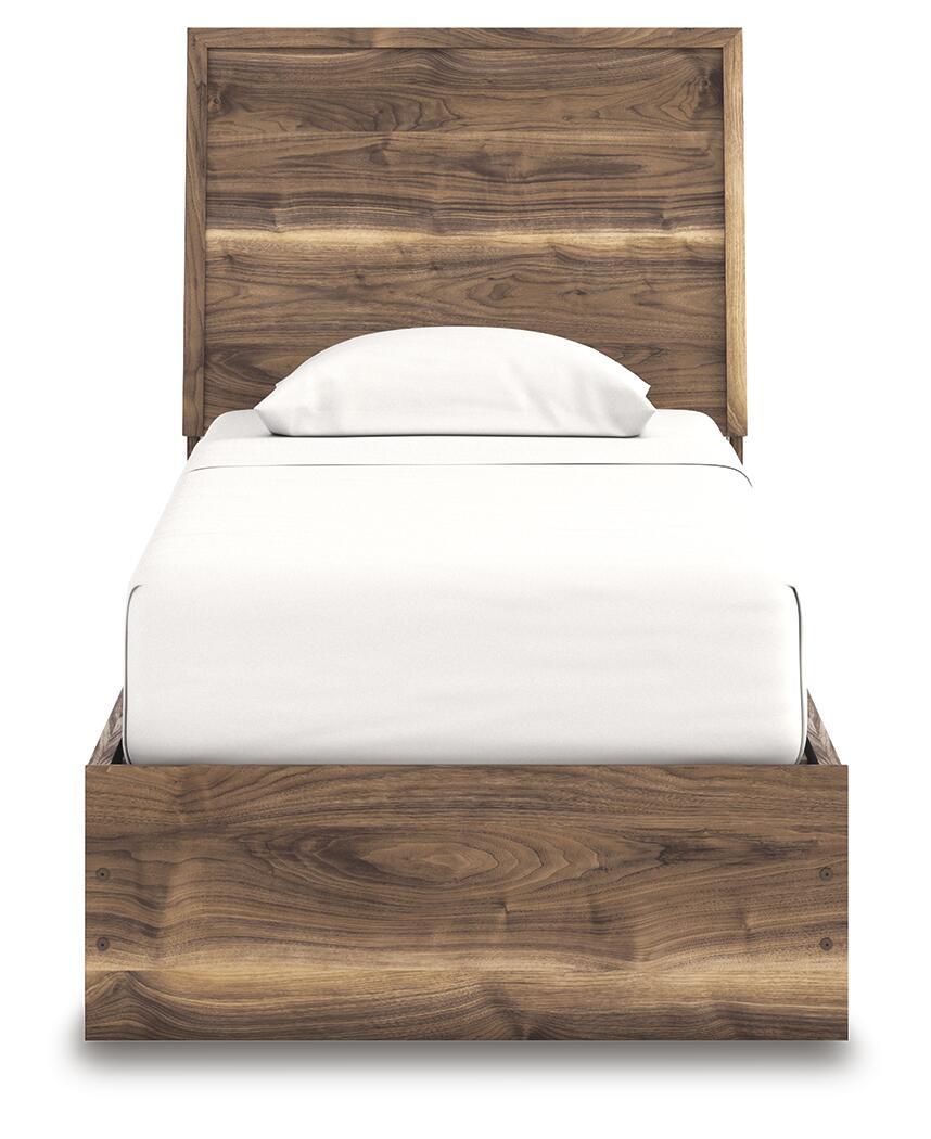 Chirason - 3 Pc. - Twin Panel Bed With Storage, Dresser And Mirror - Brown - Signature Design by Ashley® - 8