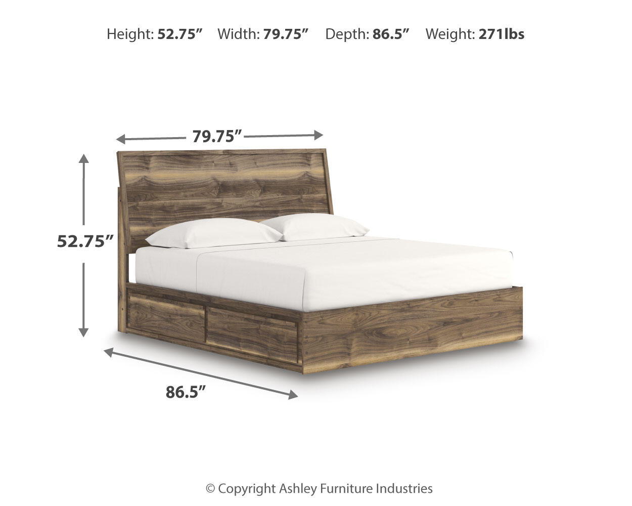 Chirason - Panel Bed With Storage - Signature Design by Ashley® - 5