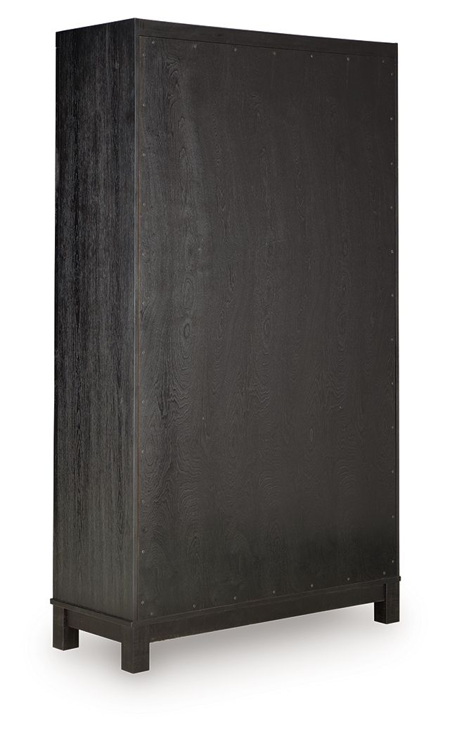 Christop - Accent Cabinet - Black / Brown - Signature Design by Ashley® - 6