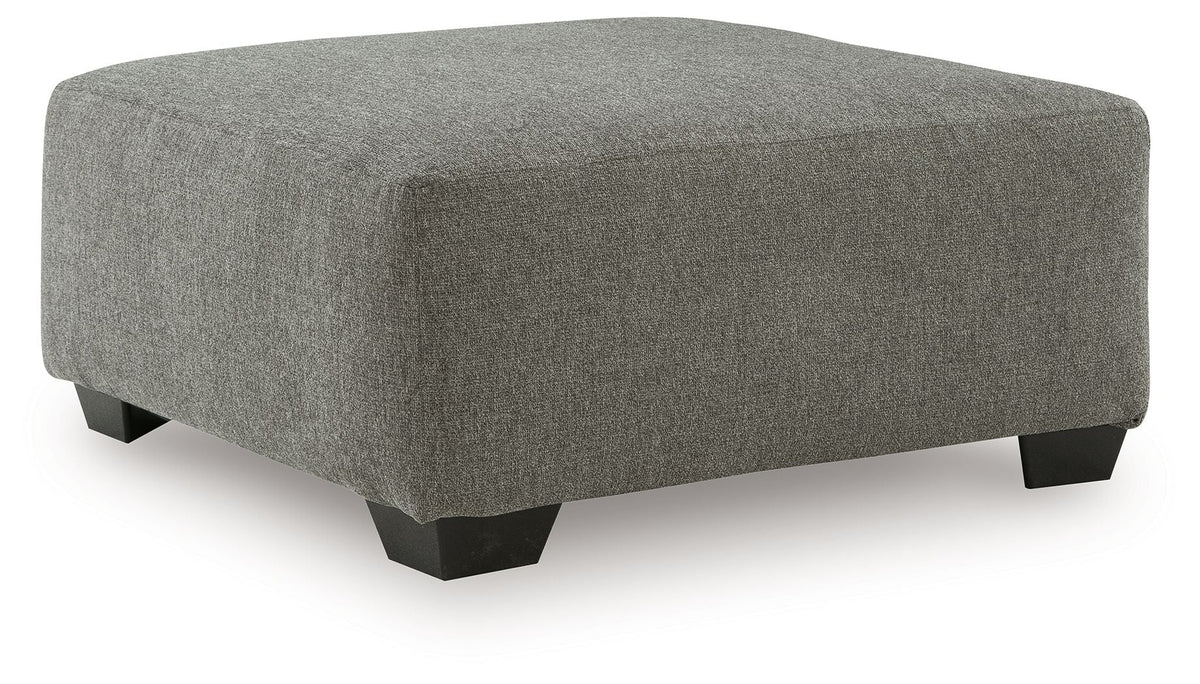 Clarington - 2 Pc. - 3-Piece Sectional And Oversized Ottoman - Greystone - Signature Design by Ashley® - 5