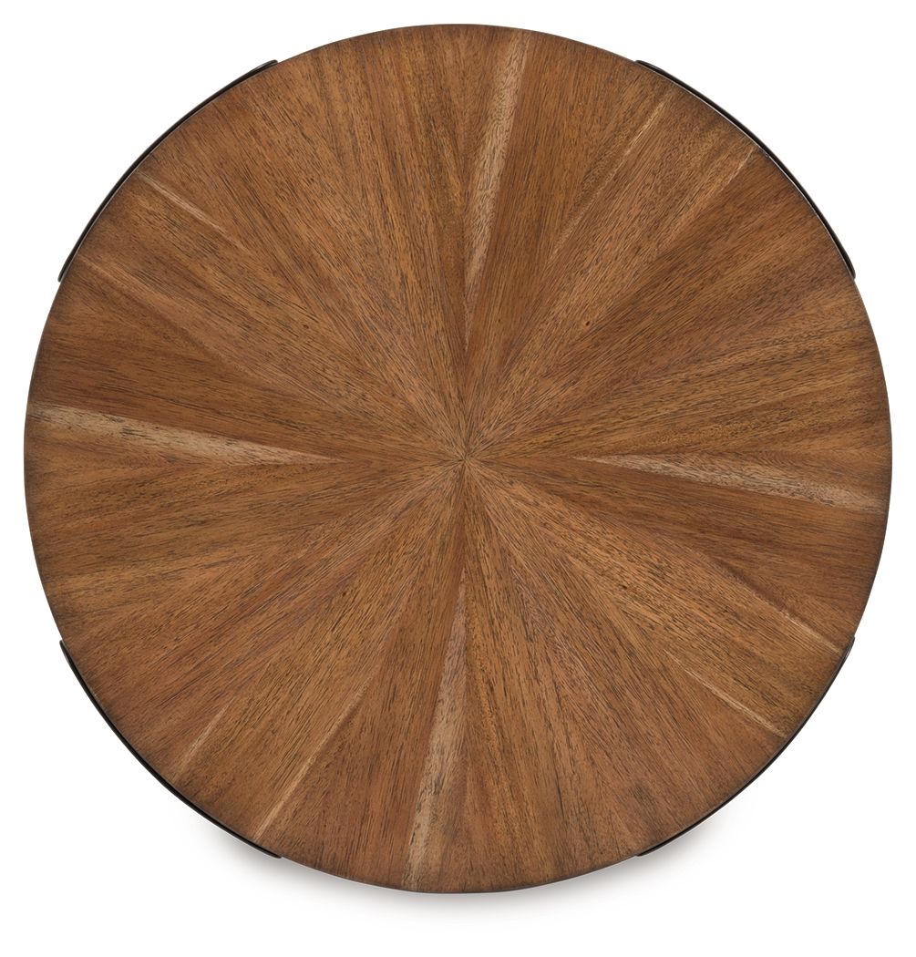 Crosstrail - Occasional Table Set (Set of 3) - Brown - Signature Design by Ashley® - 7