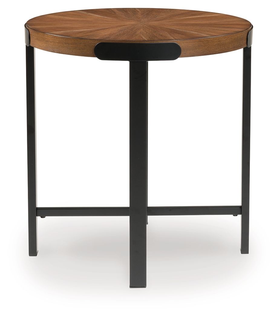 Crosstrail - Occasional Table Set (Set of 3) - Brown - Signature Design by Ashley® - 6