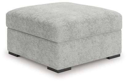 Cuddle Plush - 3 Pc. - 3-Piece Sectional, Chair And Ottoman - Arctic - Signature Design by Ashley® - 8