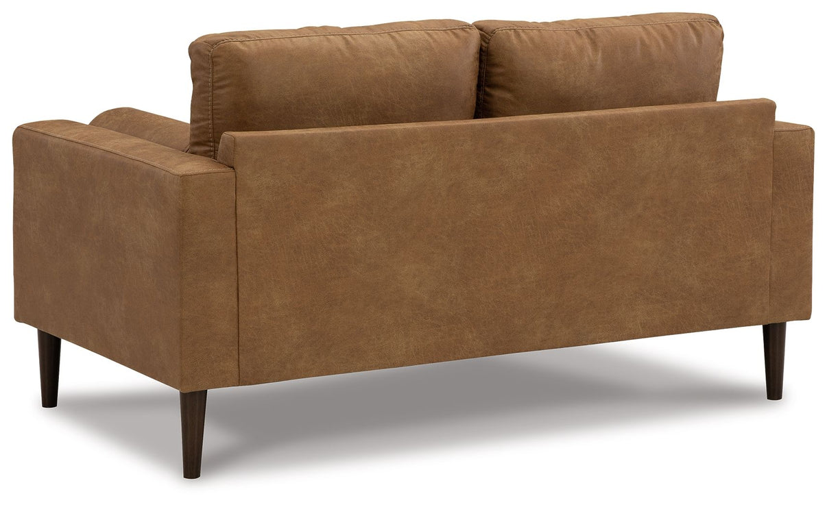 Telora - Living Room Set, alternate view 15 with faux leather