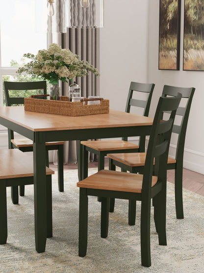 Gesthaven - Dining Room Table Set, alternate view 21 with wood construction