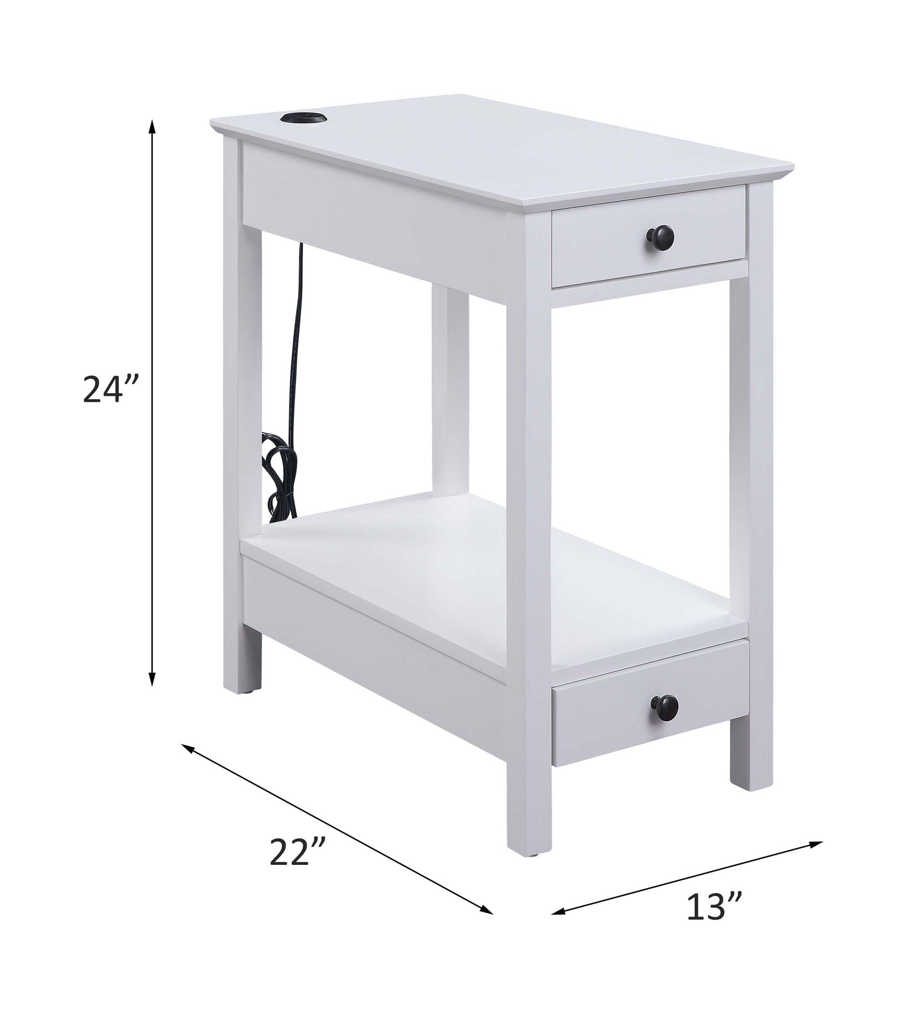 Byzad - Accent Table (USB Charging Dock), alternate view 9