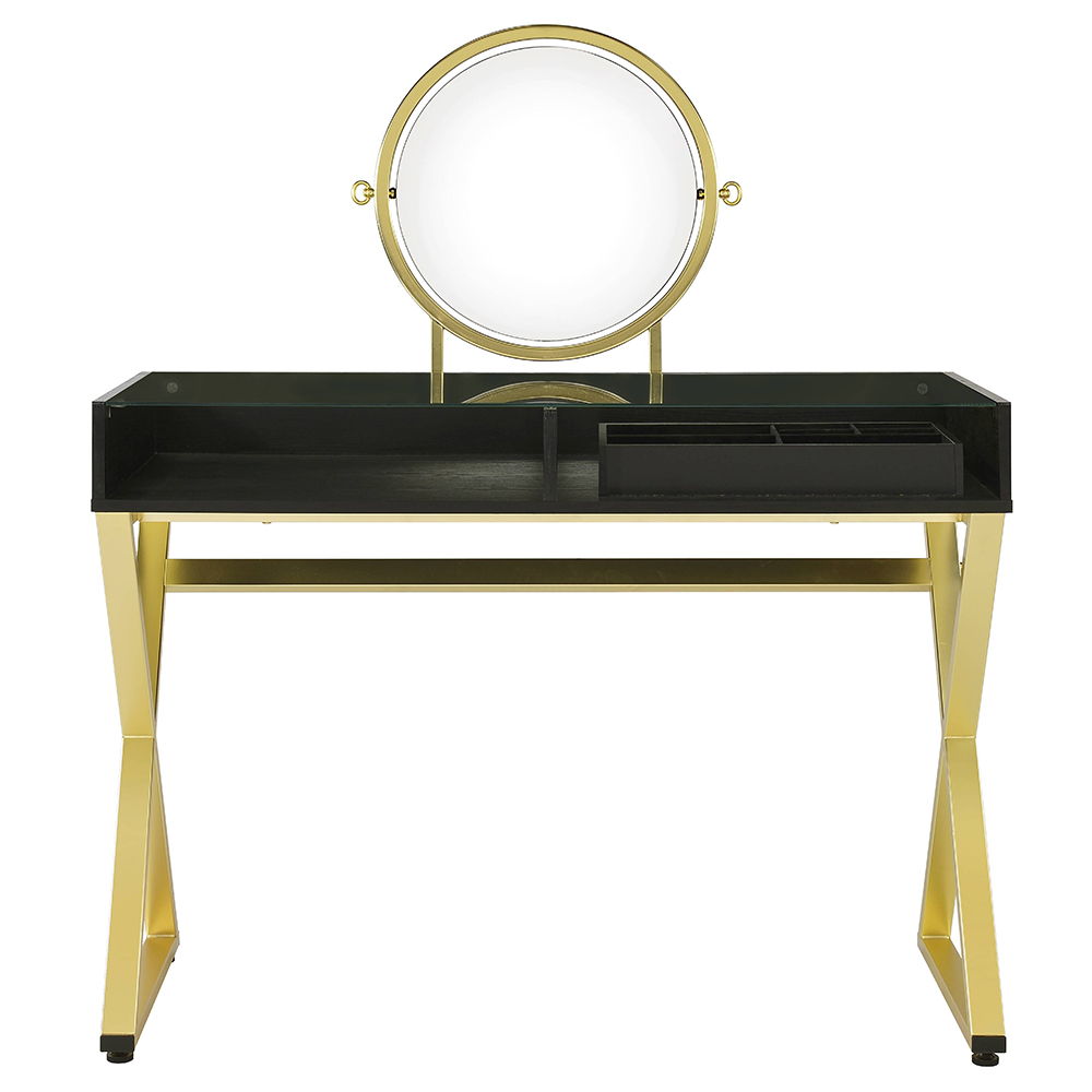 Coleen - Vanity Desk, alternate view 14 with metal