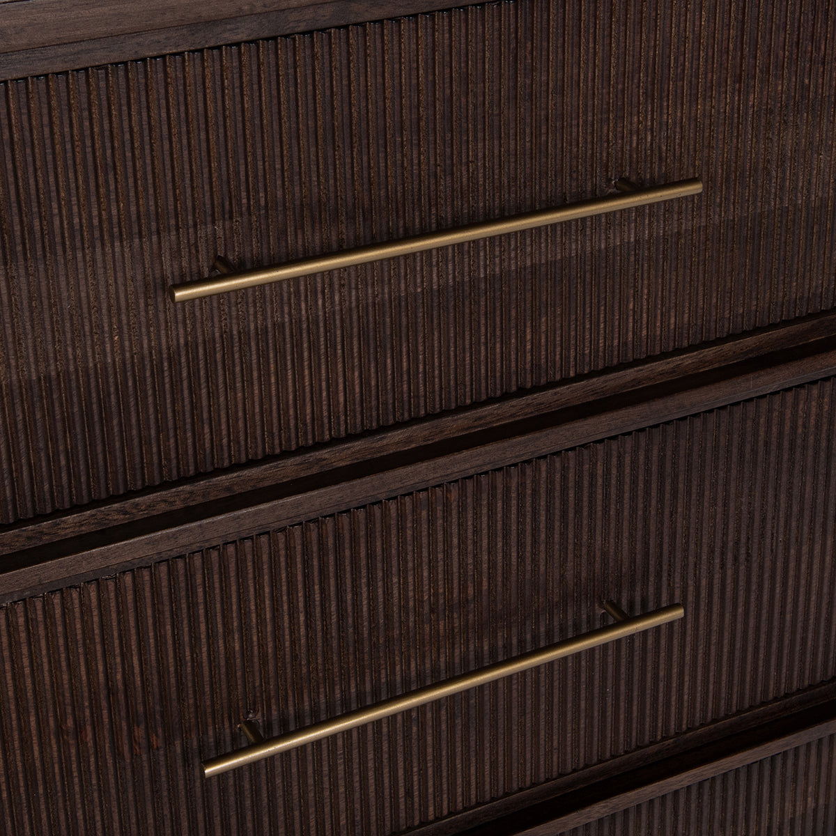 Westlake - 6 Drawers Dresser - Kona Brown, alternate view 6 with wood construction