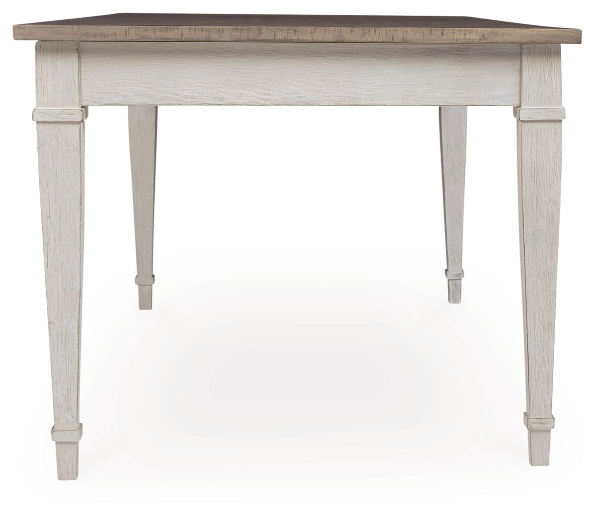 Skempton - RECT DRM Table w/Storage - White, alternate view 8 with engineered wood