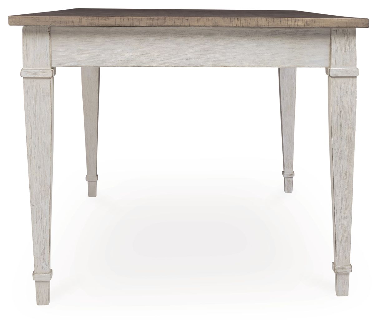 Skempton - RECT DRM Table w/Storage - White, alternate view 8 with engineered wood