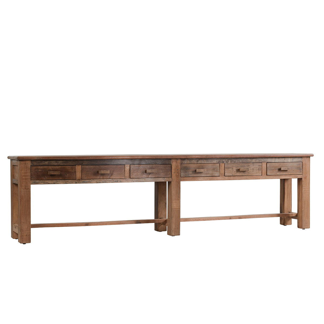 Ezra - Reclaimed Wood Console Table, product view