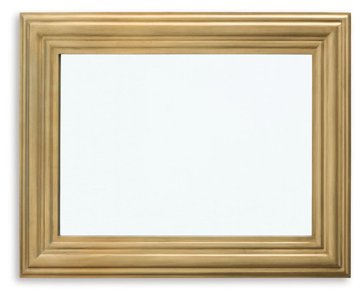 Keneriah Accent Mirror Gold Finish, gallery image 6