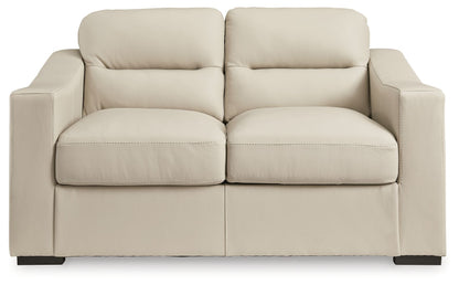 Treasure Trove - 2 Pc. - Sofa, Loveseat - Almond, alternate view 9 with faux leather