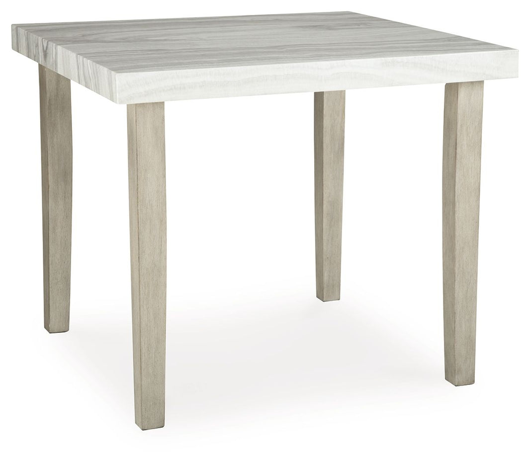 Larawyn - Dining Room Table, product view with marble
