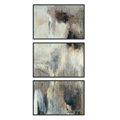 Scar - 72" x 36" Painting By Buddy Whitlock (Set of 3) - Black, product view