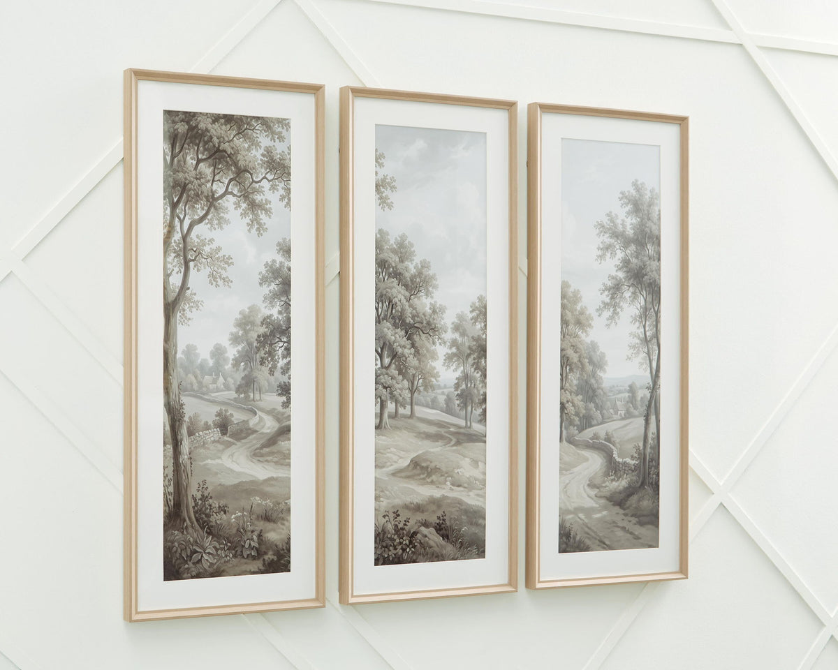 Dixonburg Wall Art Set (Set of 3) Taupe / Gray, gallery image 5