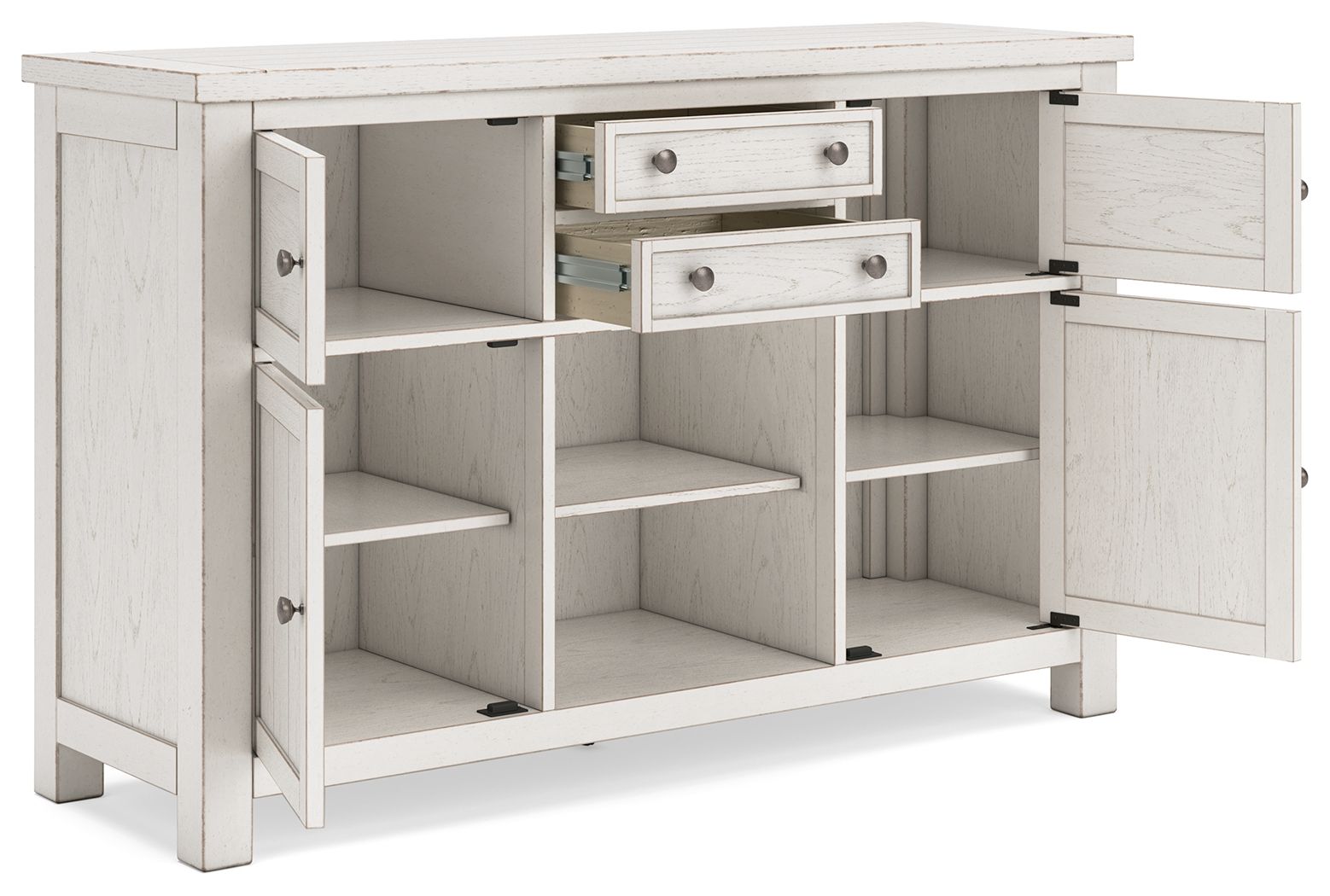 Robbinsdale - Rectangular Counter Height Dining Extension Table Set, alternate view 13 with wood construction