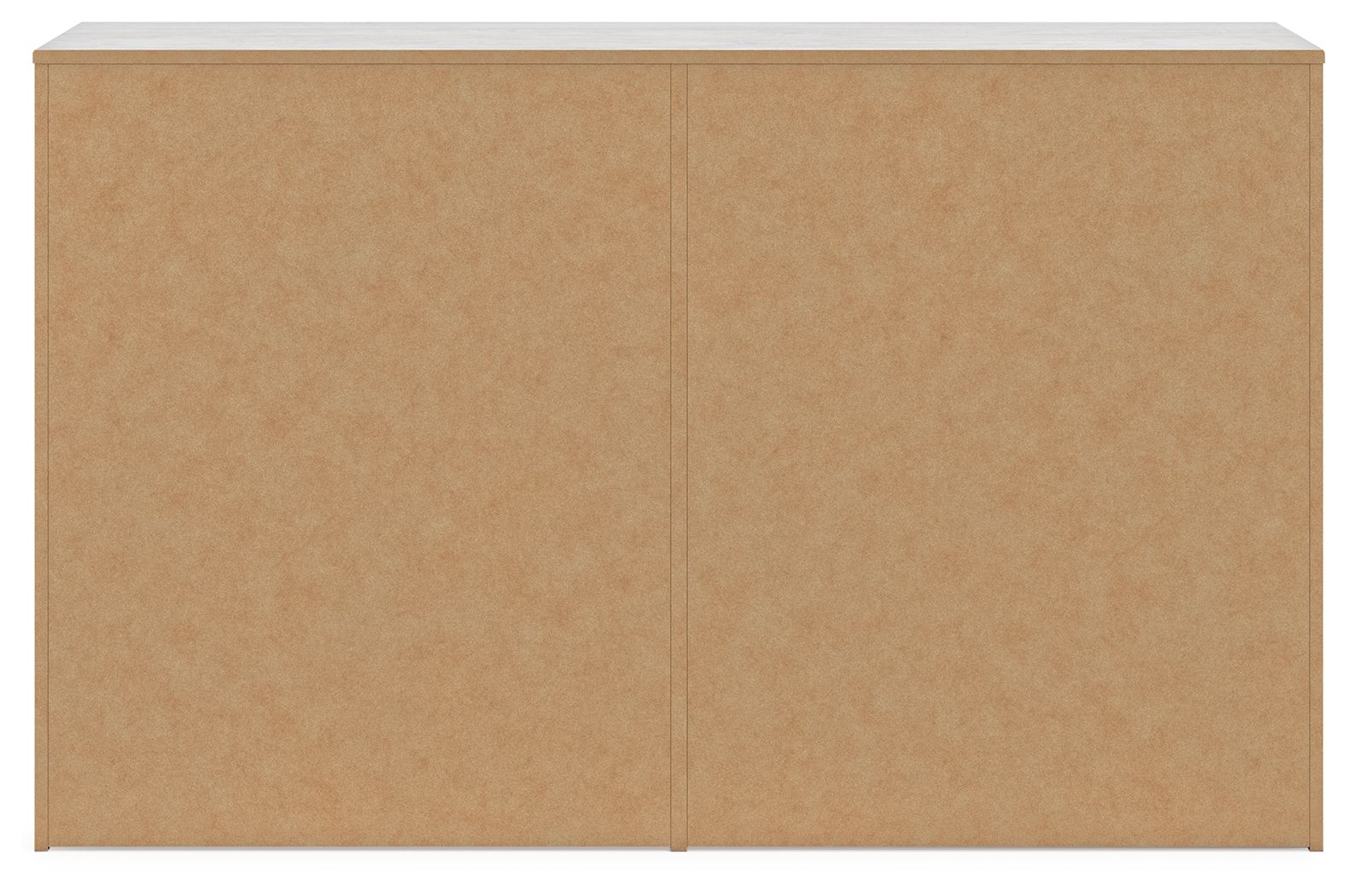 Cayboni - Six Drawer Dresser - Whitewash, alternate view 7 with linen fabric